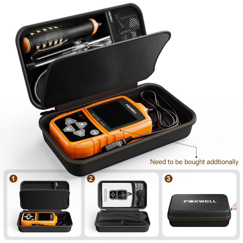 Foxwell ماسح ضوئي FOXWELL NT301 OBD2 الاحترافي صندوق تشخيص OBDII المحسن - Image 2